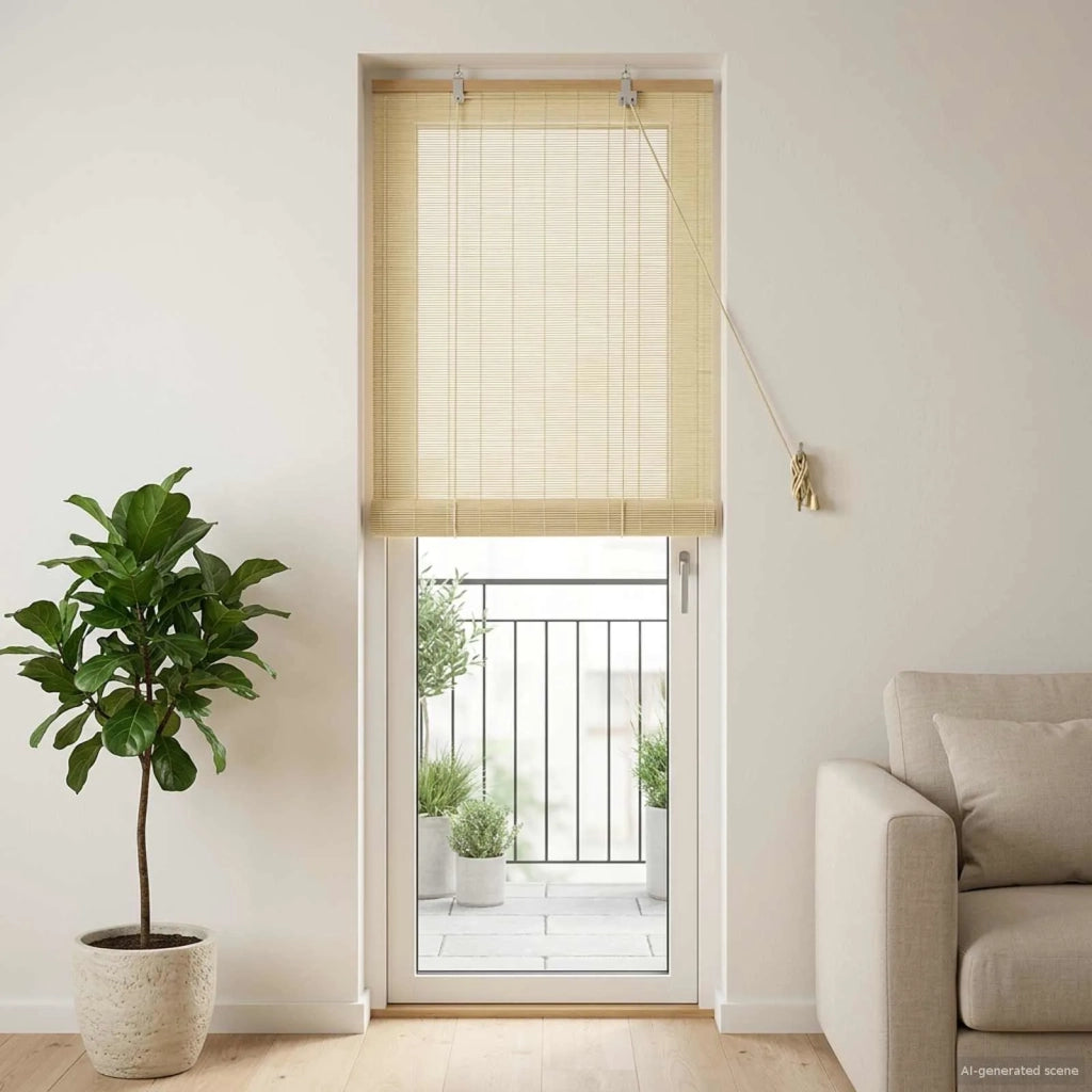 Tenda a rullo Naturale 40 x 220 cm Bambù 42039749