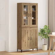 Credenza-Buffet-Armadio da cucina Rovere artigianale 69,5 x 34 x 180 cm 763239