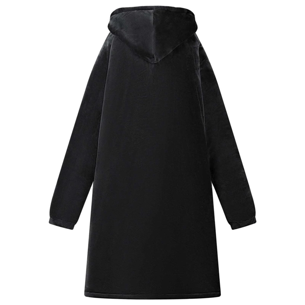 Felpa coperta Nero L Pile e Flanella CFW5086612