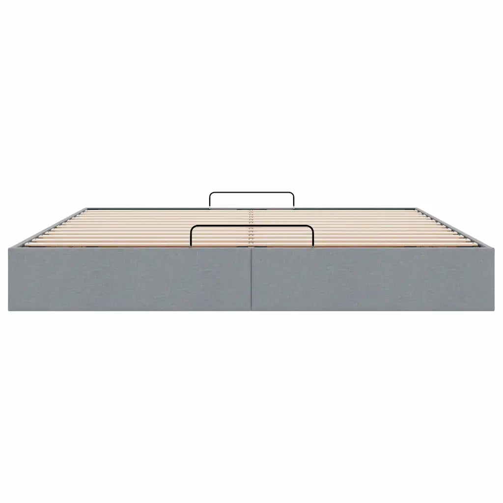 Struttura Letto Pouf senza Materasso 180x200 cm in Tessuto