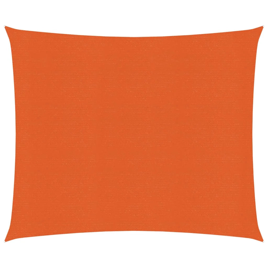 Vela ombreggiante/ombrellone 160 g/m² 2,5 x 3 m HDPE arancione 02_0009229