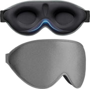 Slaapmasker Verduisterante per Uomo e Donna - Oculare Pressione Zero - Design Ergonomico - Occhiali da Sonno Comfortevoli - Sonno Occhiuto per Dormire
