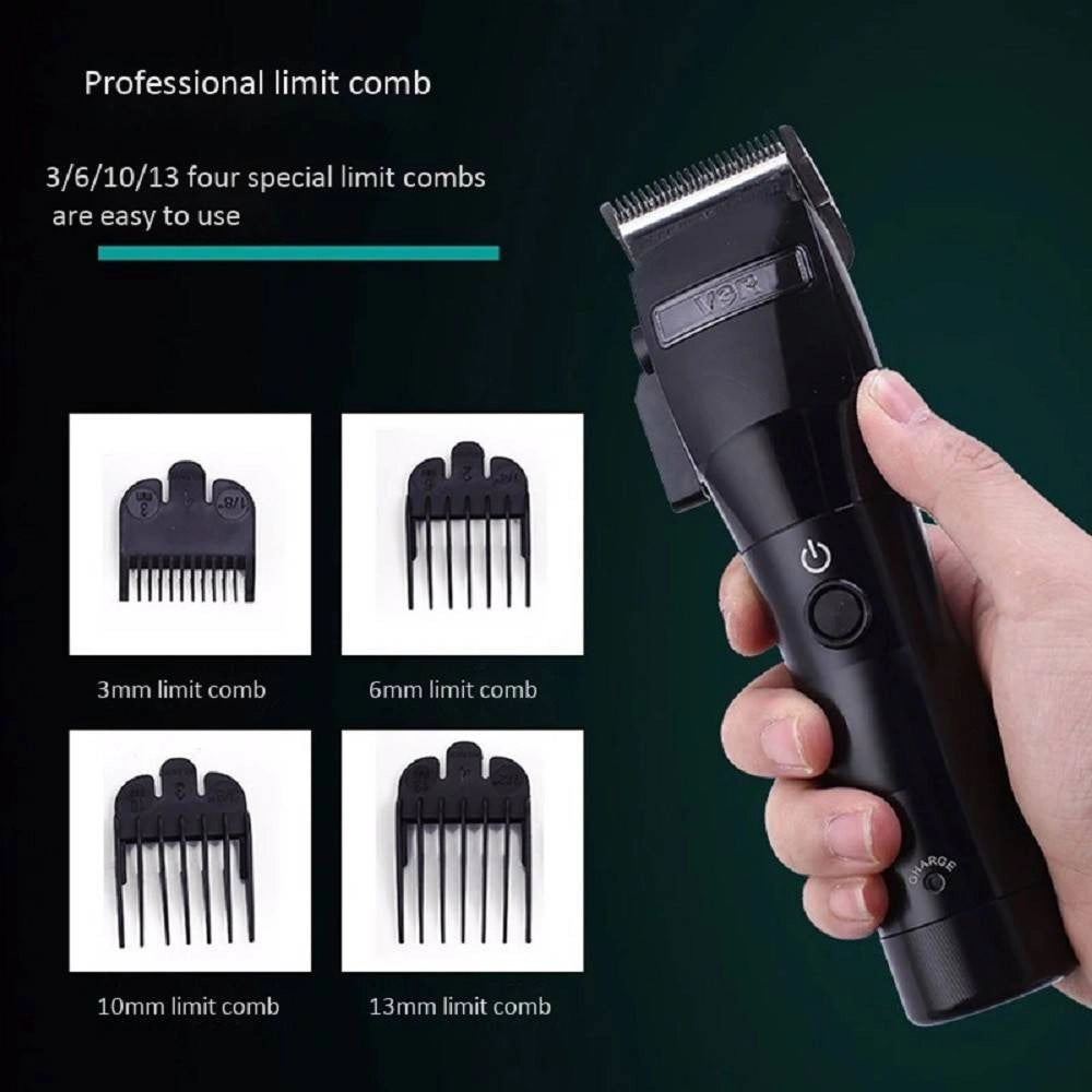 Tagliacapelli Professionale V-011 Regolabarba Elettrico Rasoio A Batteria Trimmer