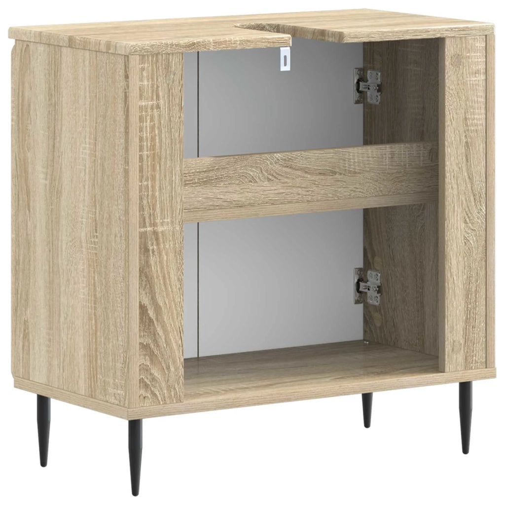 Armadio per Lavabo da Bagno HAARLEM Rovere Sonoma 896787