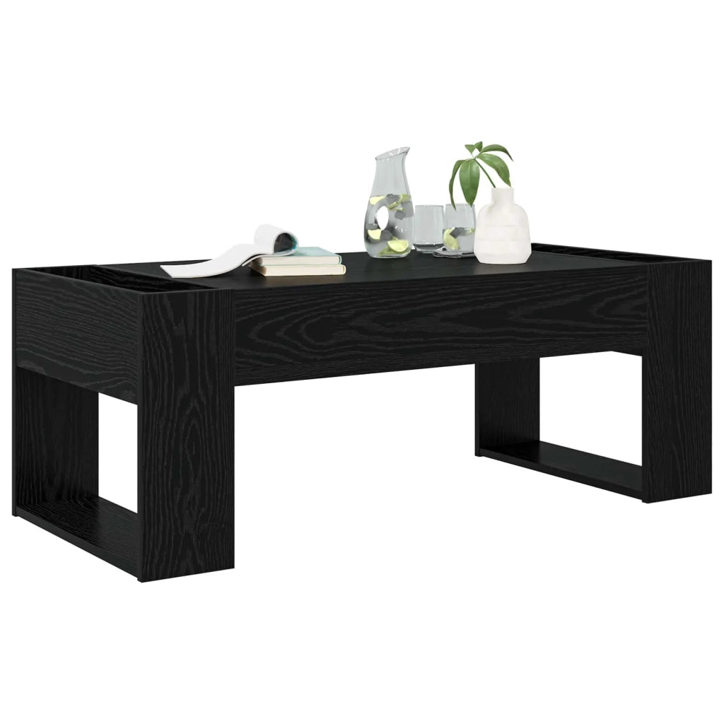Tavolino da salotto Rovere Nero 110 x 50 x 41 cm 8000157