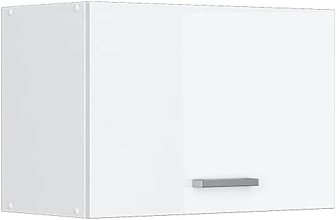 Pensile da cucina R-Line, Bianco lucido, 60 cm Piatto, per la libera combinazione all'interno di sistemi cucina modulari