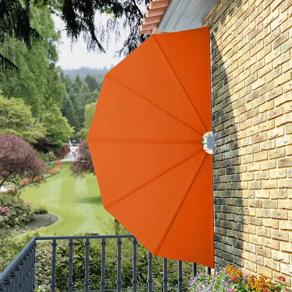Tenda Laterale per Terrazza Pieghevole Terracotta 160 cm