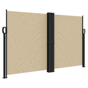 Tenda da Sole | Tenda parasole Laterale Retrattile Beige 140x600 cm
