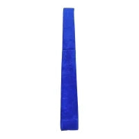 Trave da Ginnastica per Allenamento Imbottita in Legno, Blu, 210x10x6.5cm