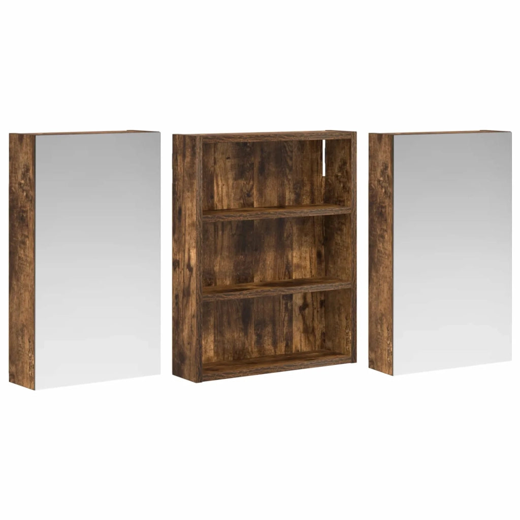 Set di Armadi da Bagno con lo scaffale 3 pcs 100 x 10,5 x 50 cm 3403684