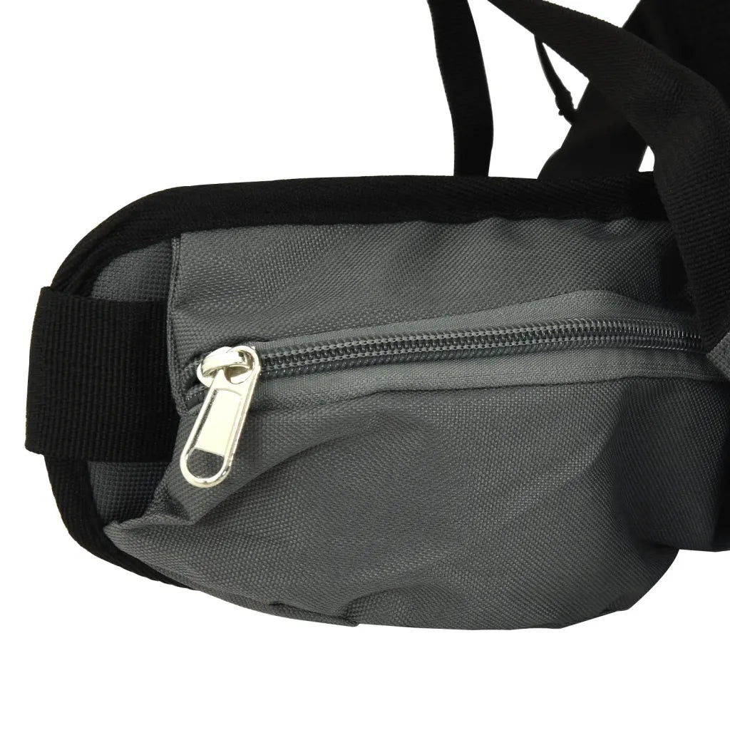 vidaXL Zaino da Trekking Grigio 80 L in Tessuto Oxford