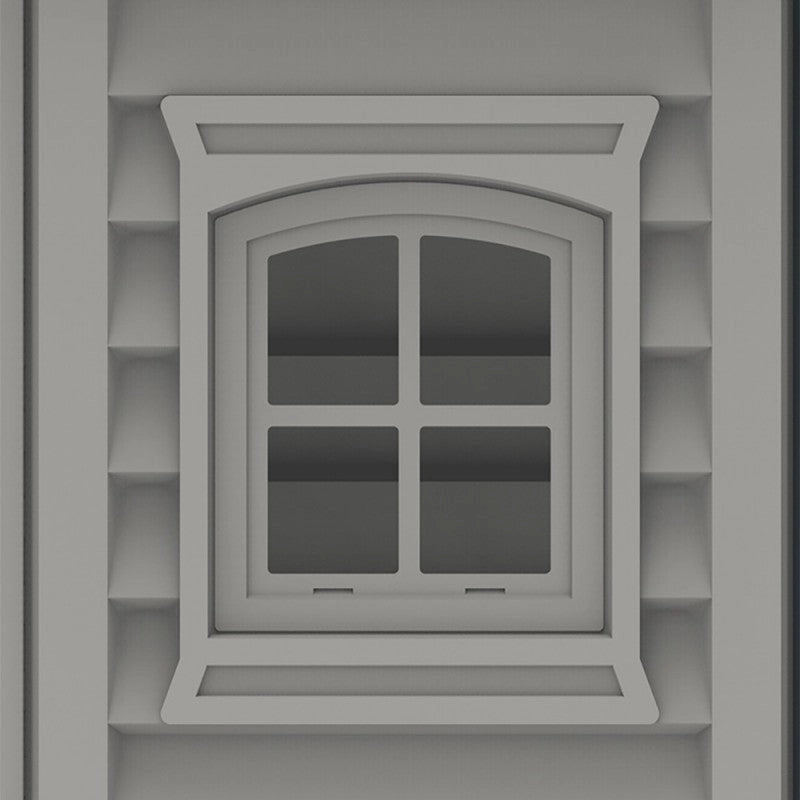 Box Auto Garage da Esterno 476x246x235 cm in PVC Grigio/Grigio Scuro