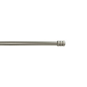 BASTONE METALLO D 20/19 120/210CM CILINDRO NICHEL- 6,0 pz