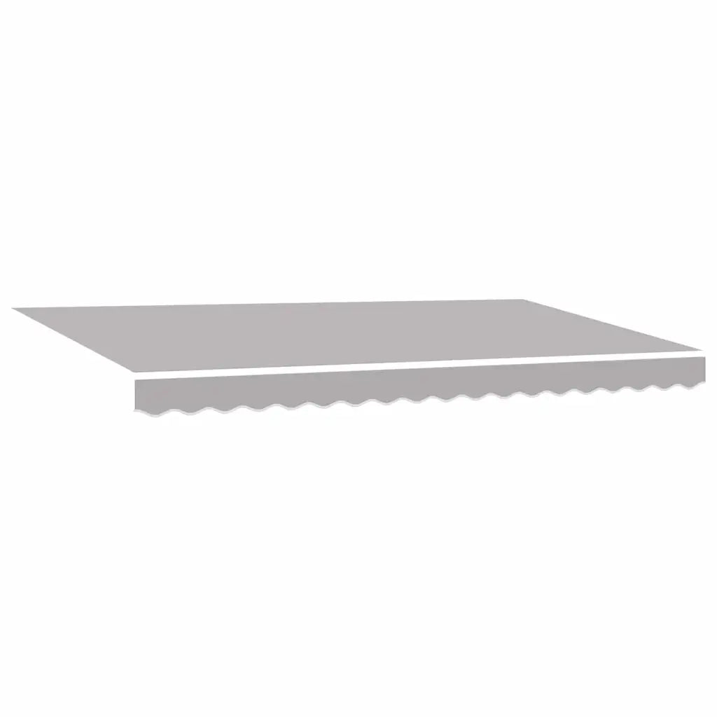 vidaXL Tenda Retrattile Grigio chiaro 400 x 200 cm