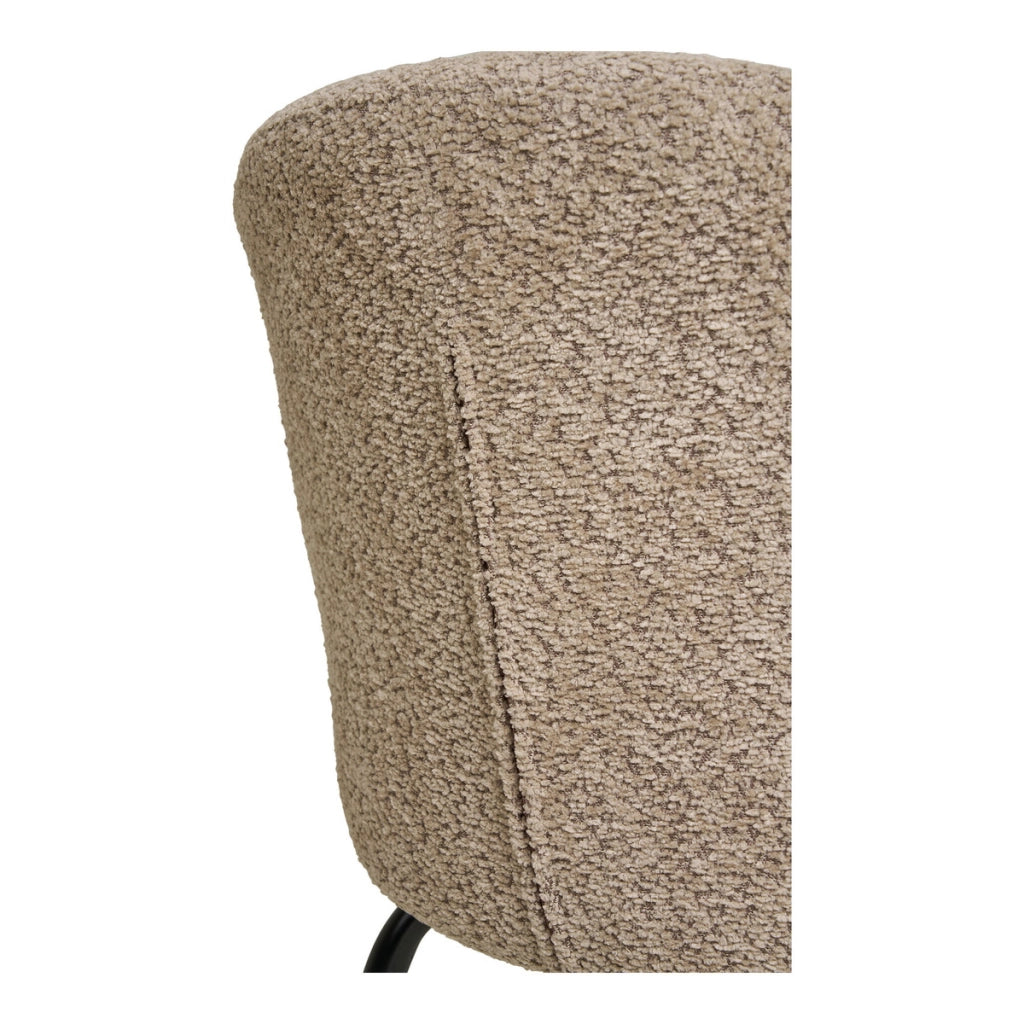 Set di 2 Sedie Safira, Beige, Tessuto, 58x56x79 cm