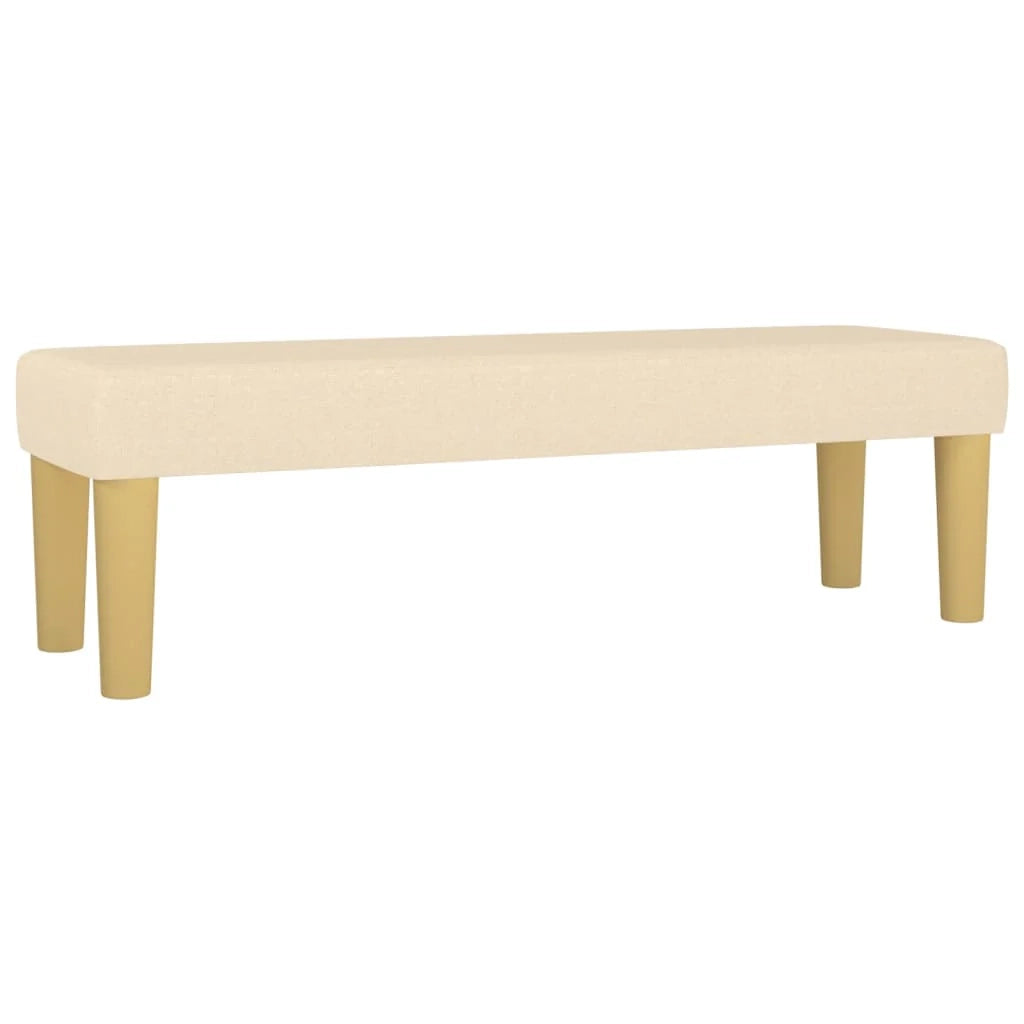 Panca 100 x 30 x 30 cm tessuto crema 02_0010479