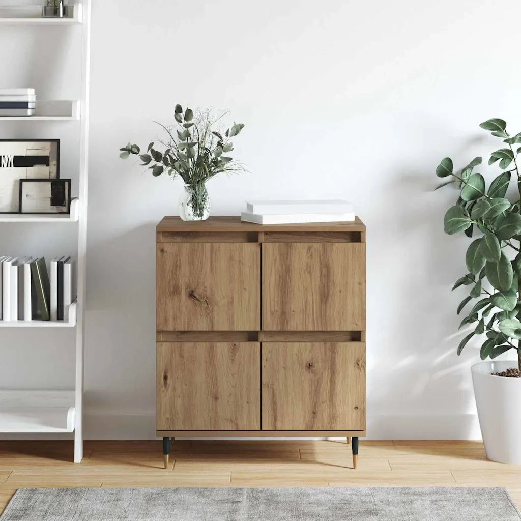 vidaXL Credenza Marrone 60 x 35 x 70 cm Legno multistrato