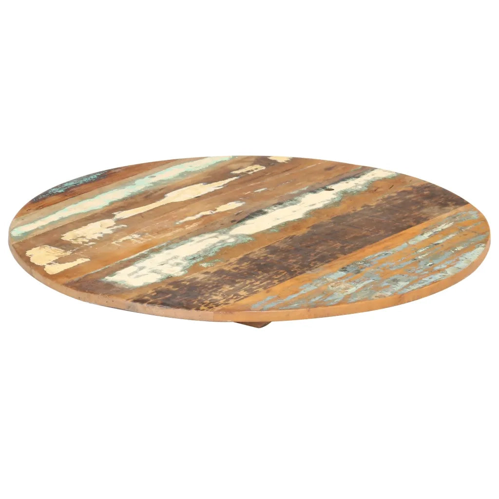 Piano Tavolo Rotondo 40 cm 15-16 mm in Legno di Recupero 286031