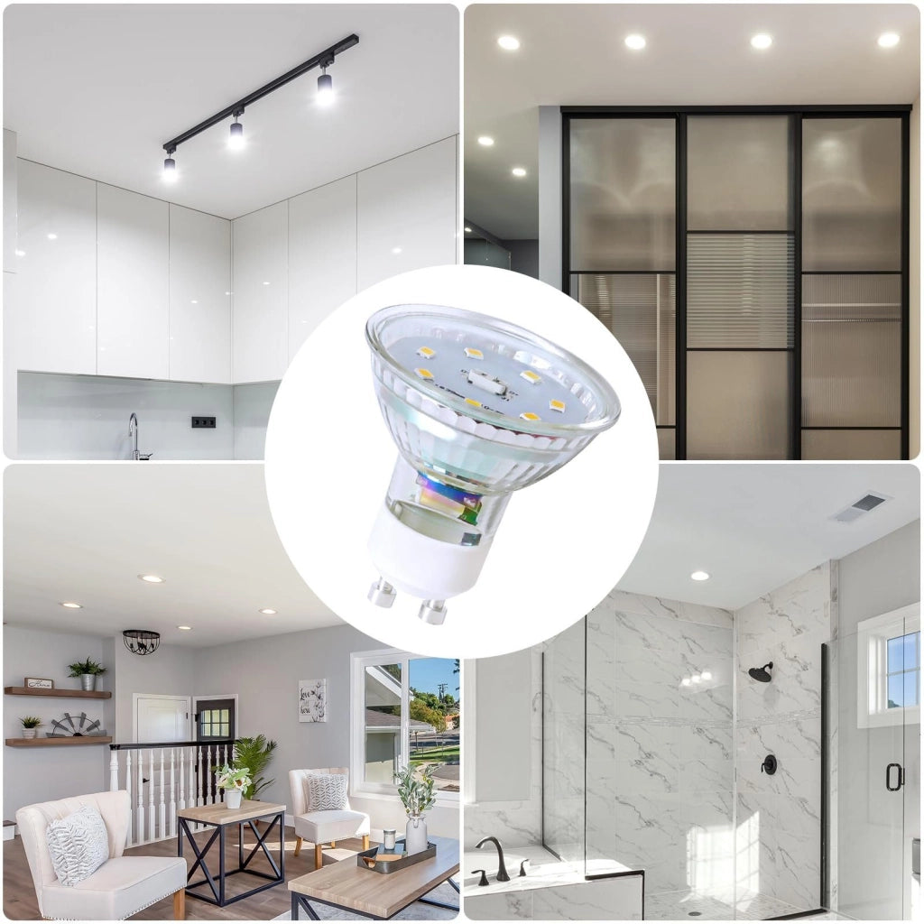 ZMH bombilla LED 5W lámpara de bajo consumo ángulo de haz 110° foco reflector bombilla
