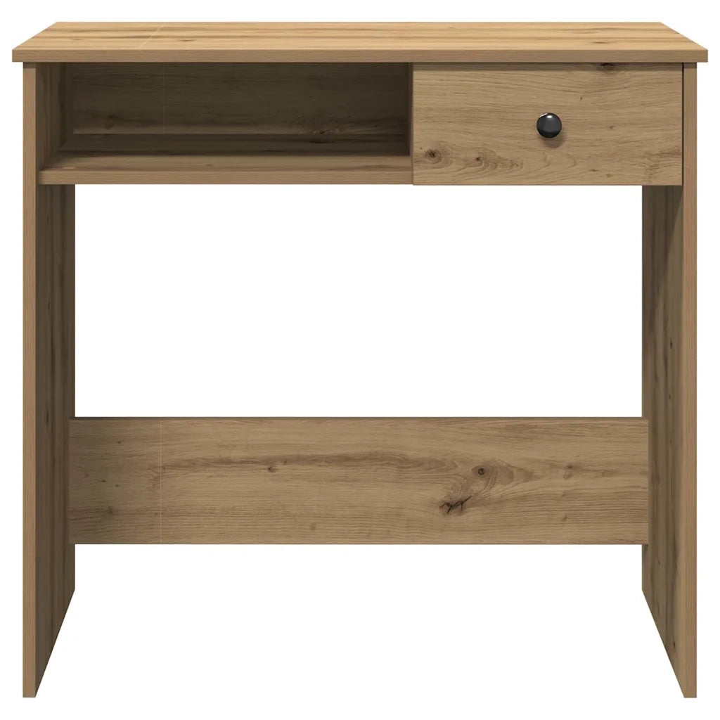 Scrivania Rovere Artigianale 80x40x75 cm in Legno Multistrato 860480