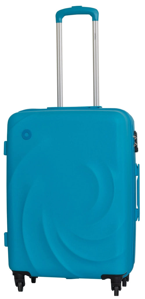 Set 3 Valigie Trolley Rigide in ABS 4 Ruote TSA Ravizzoni Estasi Blu