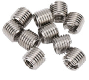 Strumento di riparazione a filo 10pz - filo interno M5x0,8mm - filo esterno M8x1mm - acciaio inossidabile - progetto antiscivolo - cappuccio a vite