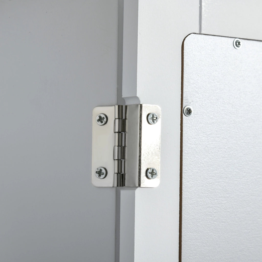 Armadio con specchio ¨C Zephmum ¨C Bianco 41x14x60 cm