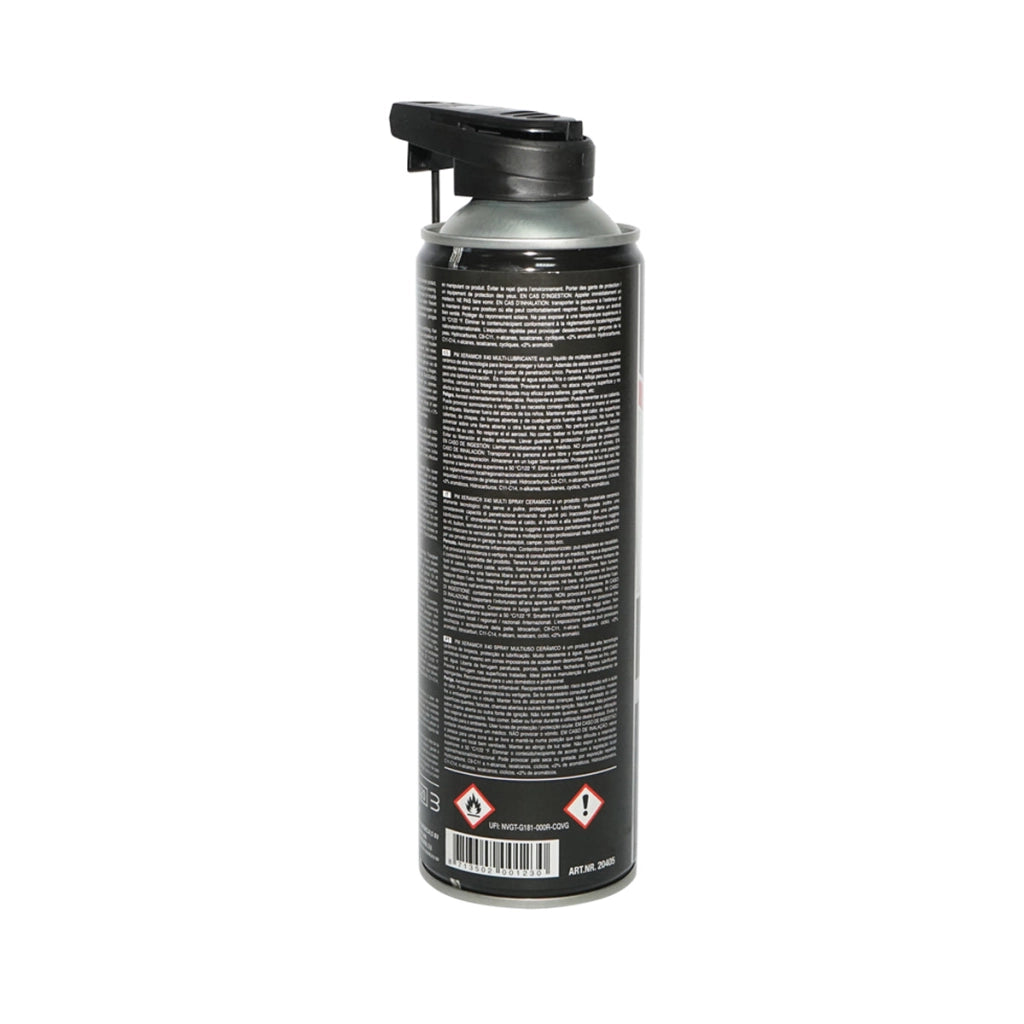 Spray multifunzionale X-40 ceramico per pulizia, protezione e lubrificazione 500ml Xeramic