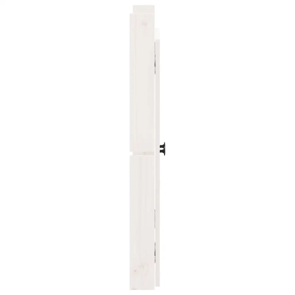 Ante da Cucina da Esterno MEPPEL Bianche 50x9x82 cm Legno Massello di Pino 832359