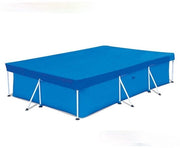 Copertura per piscine impermeabile - tessuto in poliestere - blu - 260 x 160 cm - adatto per tutte le piscine - prevenzione di sporco e polvere - copertura per piscina
