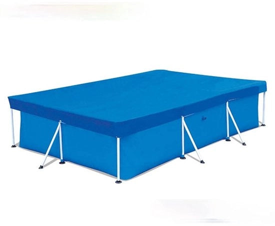 Copertura per piscine impermeabile - tessuto in poliestere - blu - 260 x 160 cm - adatto per tutte le piscine - prevenzione di sporco e polvere - copertura per piscina