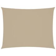 Parasole a vela | Telo Ombra | Vela da ombra Oxford Rettangolare 5x6 m Beige