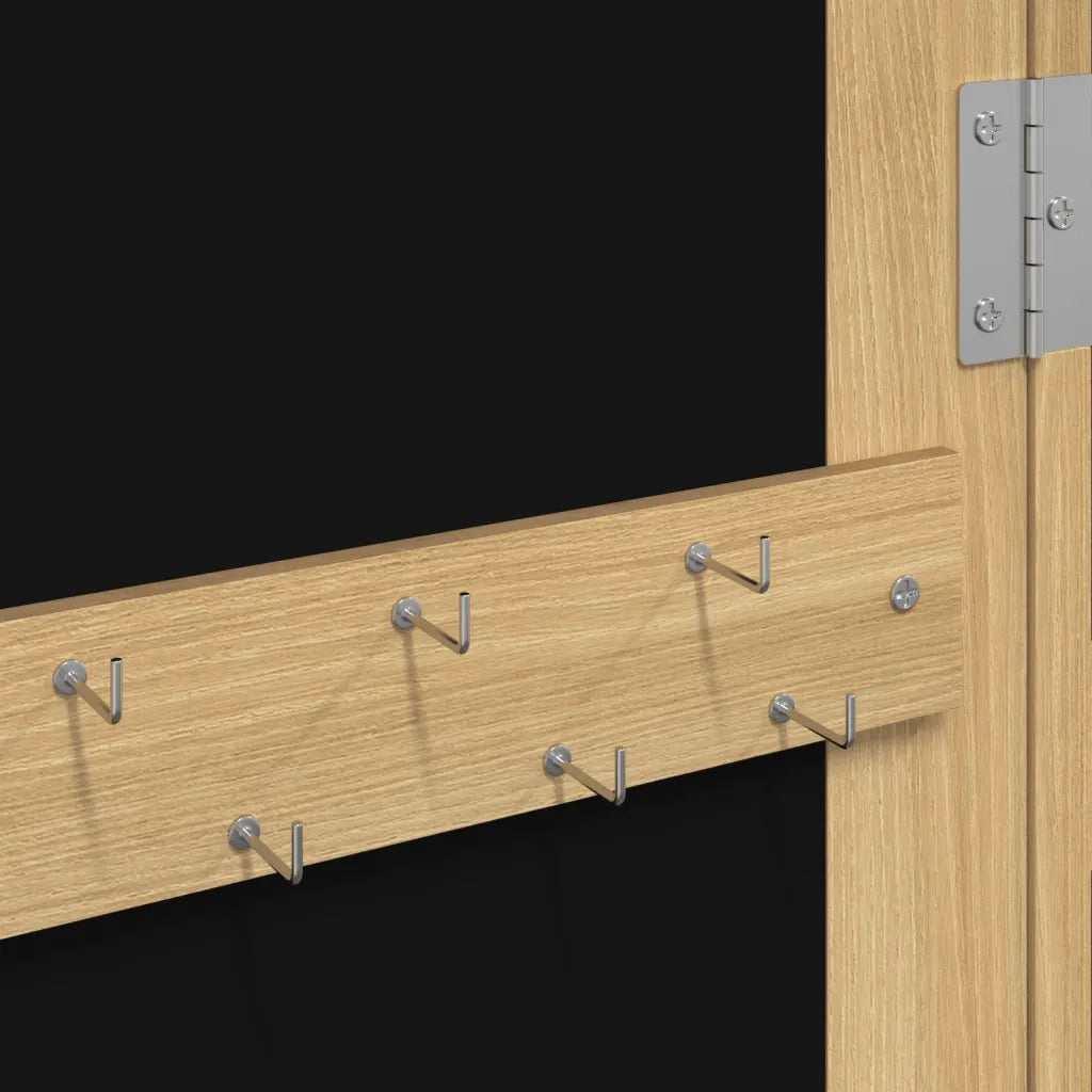 Armadio Portagioie a Specchio con Luci LED a Parete CFW1479108