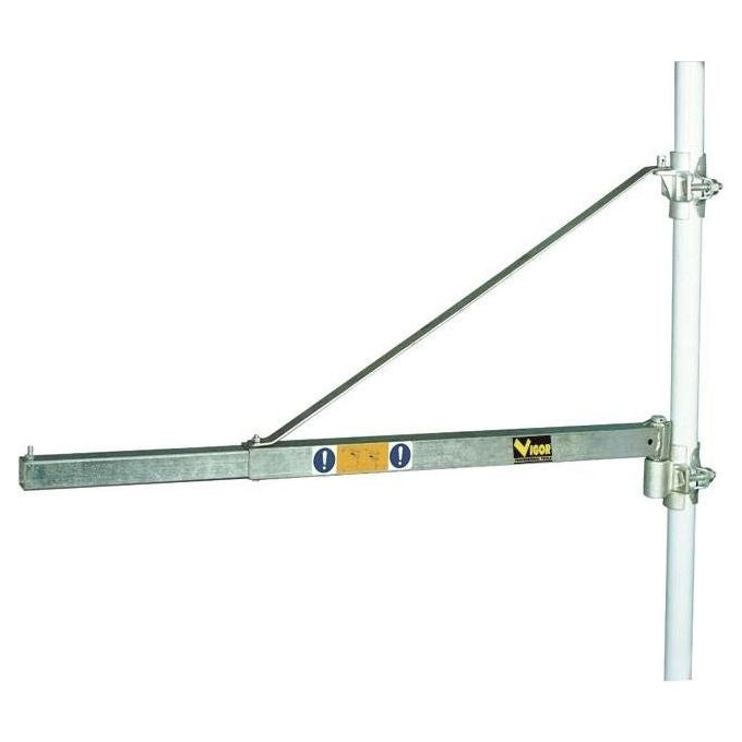 Vigor 49732-15 Braccio per Paranchi Elettrici Allungabile 75 110 cm Acciaio Zincato Portata 600 Kg