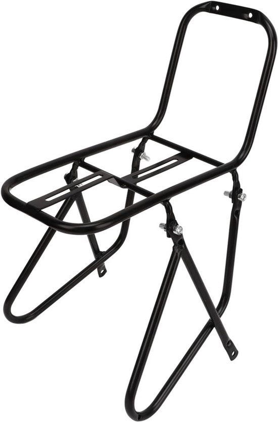 Carrello di Carico Anteriore per Bicicletta da Montagna con Sostegno Flessibile e Rallentatore di Frenata
