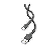 CAVO USB FLESSIBILE TYPE C 1,5 M NERO