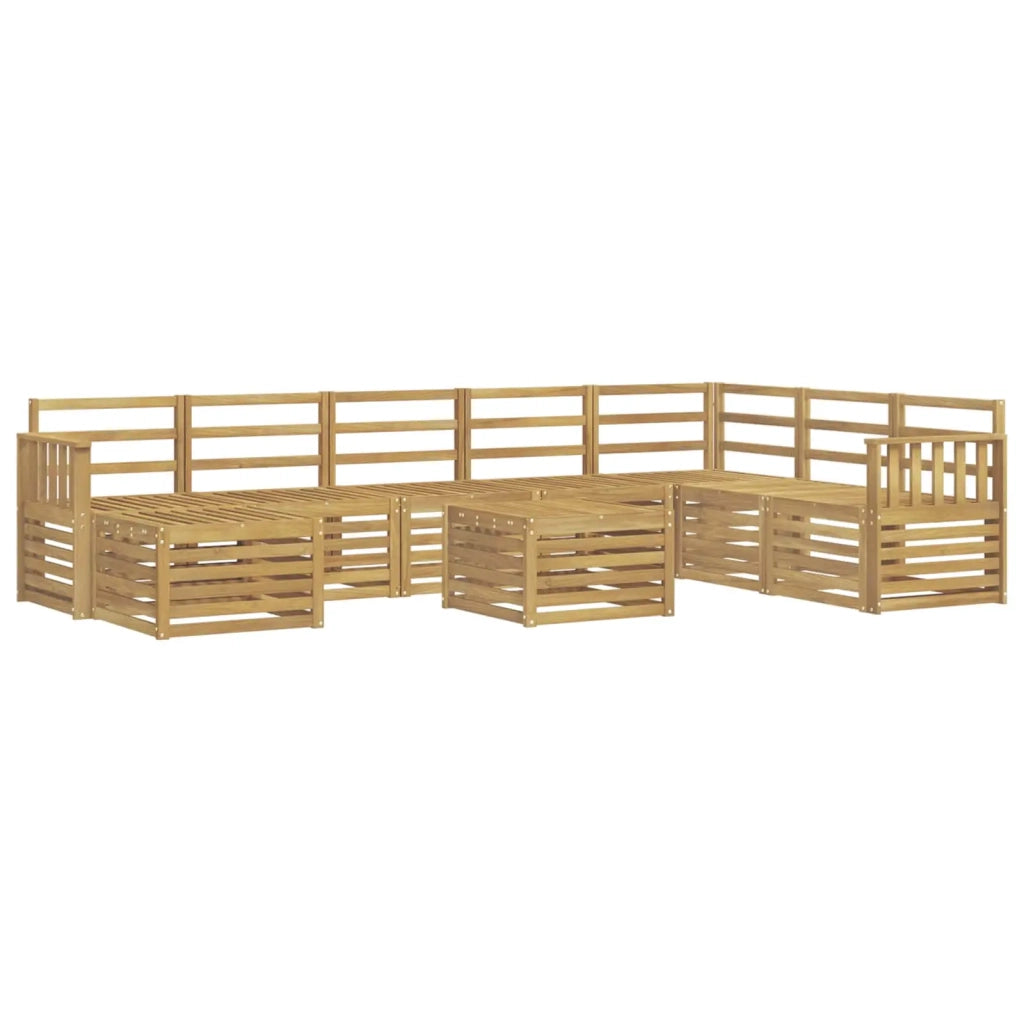 Set divani Legno di Acacia Massello 3392344