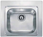 Lavello CINZIA 58x50 1 vasca ACCIAIO INOX 011945.X1.01.2016