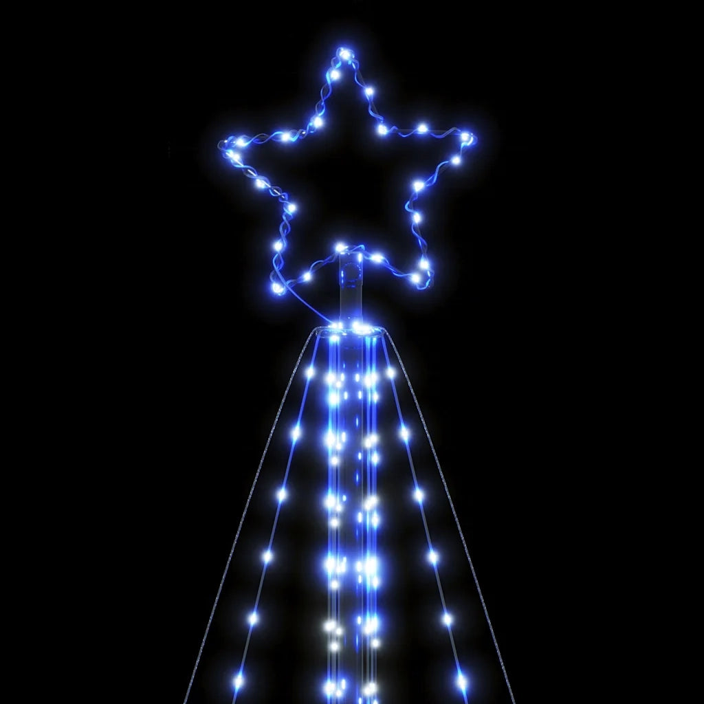 Albero di Natale a LED 615 LED Blu 404,5 cm