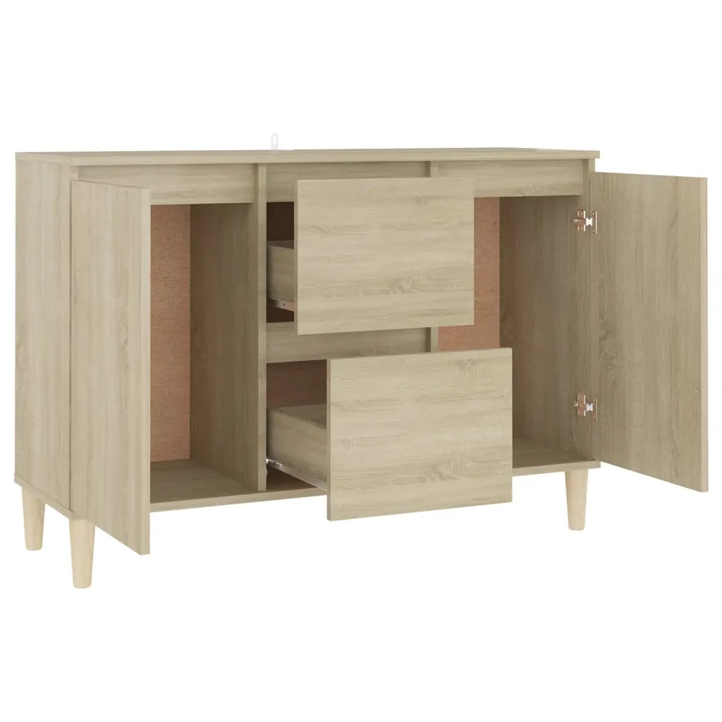 Credenza Rovere Sonoma 103,5x35x70 cm in Truciolato cod mxl 15440