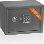 Cassaforte elettronica - Dimensioni 17x23x17cm - Tastiera digitale - Schermo LED per slot