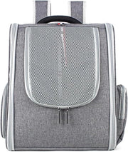 Borsa da viaggio per animali domestici - 10 kg trasportabile - apertura in cima - conforme alle norme aeree - rete - respirante - grande