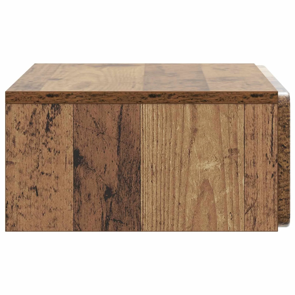 Tavolino da Parete Laterale Legno antico 59 x 34,5 x 17 cm 898323