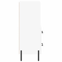 Credenza Bianca 34,5x34x90 cm in Legno Multistrato 828676