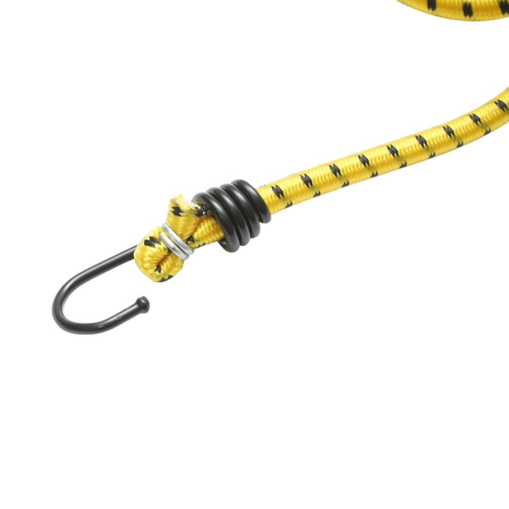 Set di 2 corde elastiche con ganci 8x800mm per l'ancoraggio del carico  Crownman