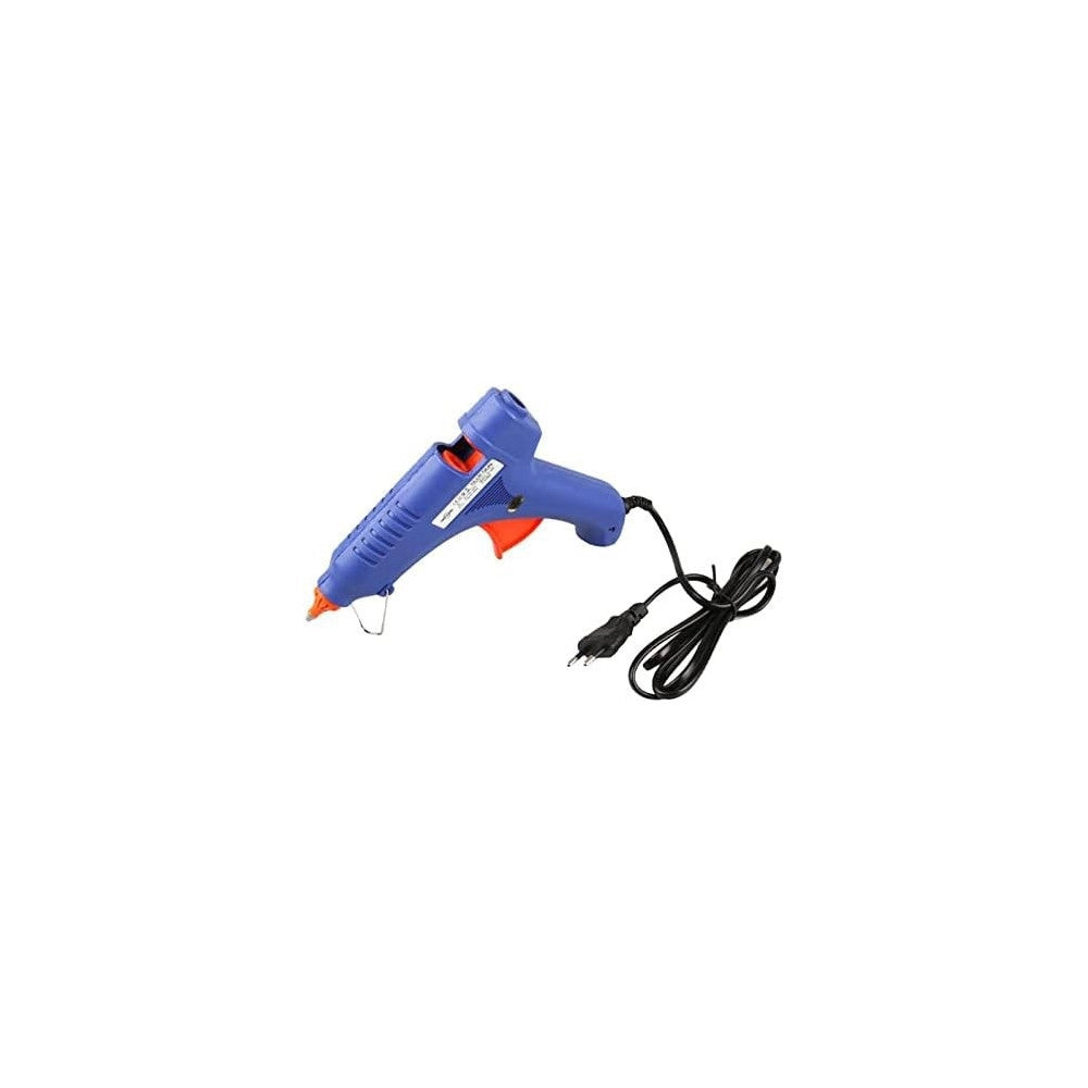Trade Shop - Pistola Colla A Caldo Incollatrice Elettrica 60w Con 5 Stick Termocollante Prof -