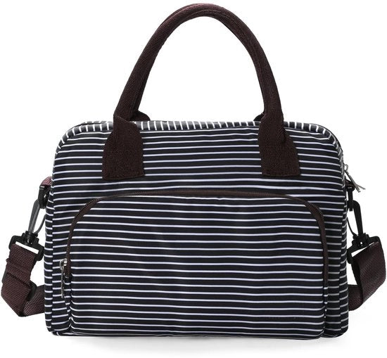 Borsa portasacco per uomo e donna, 12L grande borsa isolata con cinturino regolabile, sacchetto portasacco pieghevole per uomo e donna, borsa isolata per pic-nic al lavoro in movimento