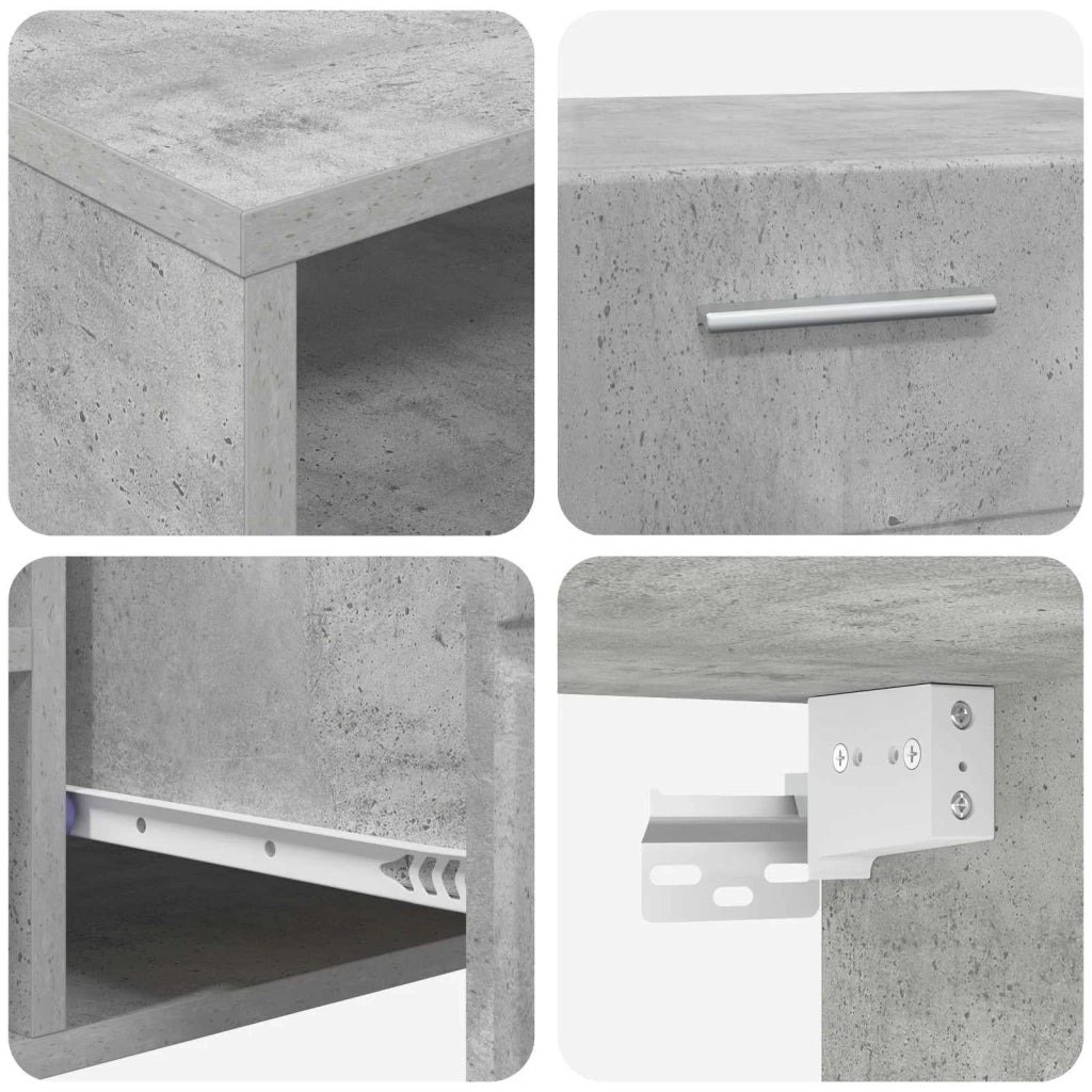 Armadio in Legno con cassetto Bianco Lucido 100,5 x 39 x 30 cm