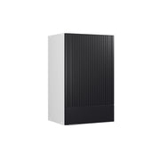 Vicco Pensile da cucina Nero a righe 45 cm