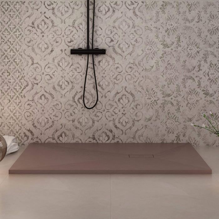 Piatto Doccia in Pietra 80x120 cm Bonussi Manila Marrone